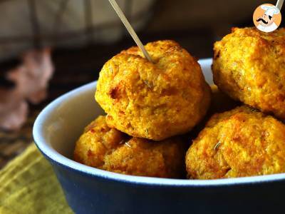 Albóndigas de calabaza en freidora de aire - foto 3