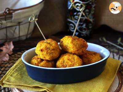 Albóndigas de calabaza en freidora de aire - foto 5