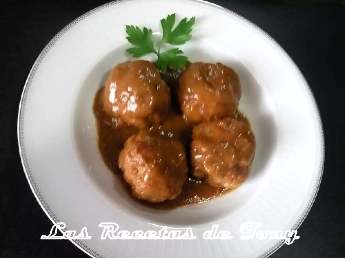 Albóndigas de ternera al oporto - foto 2