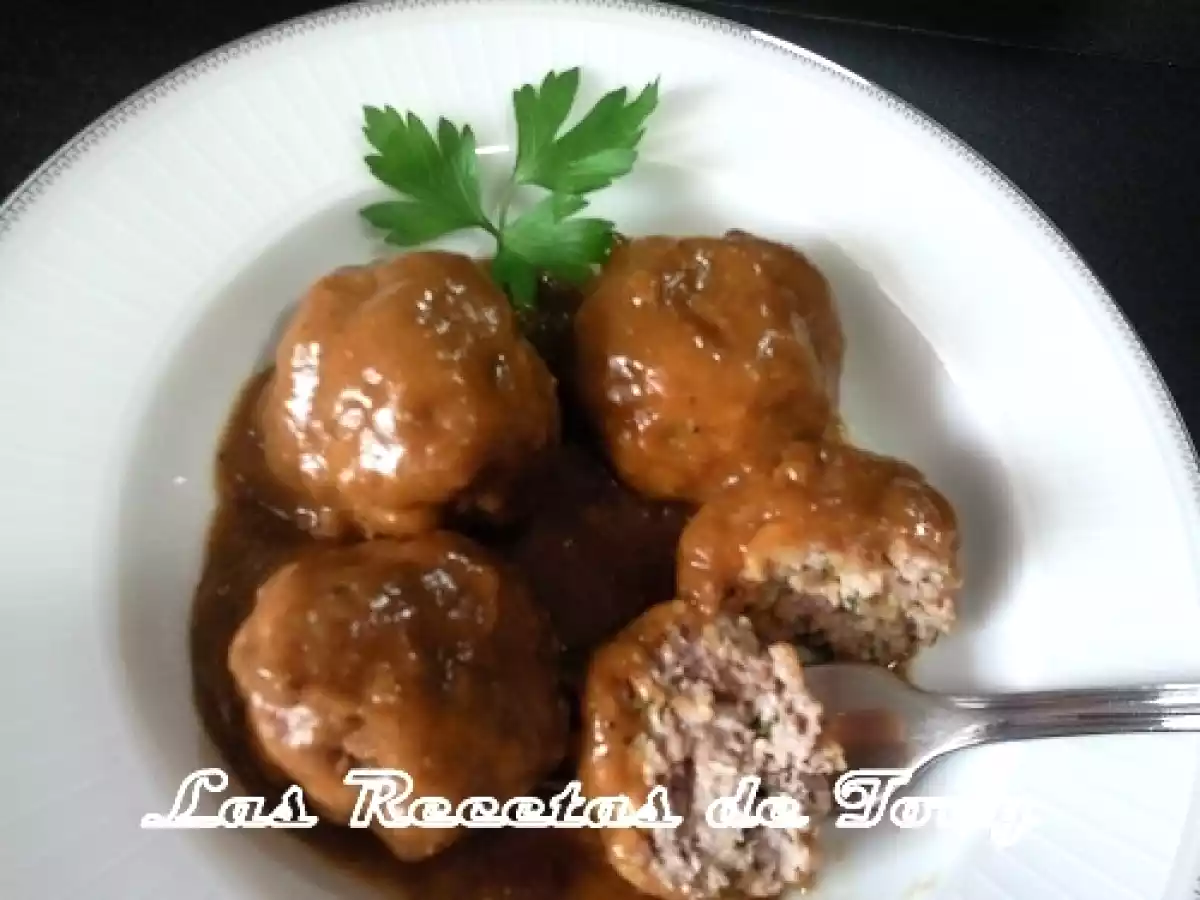 Albóndigas de ternera al oporto - foto 5