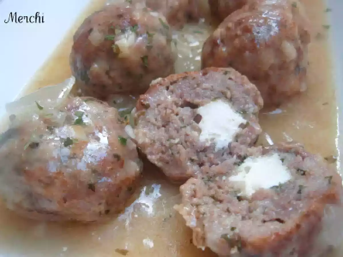 Albóndigas rellenas de queso fresco - foto 4