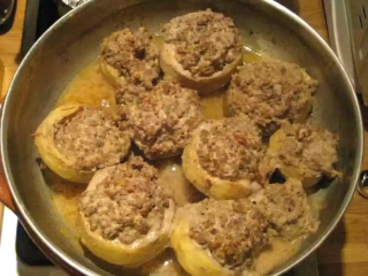 Alcauciles (alcachofas) rellenos