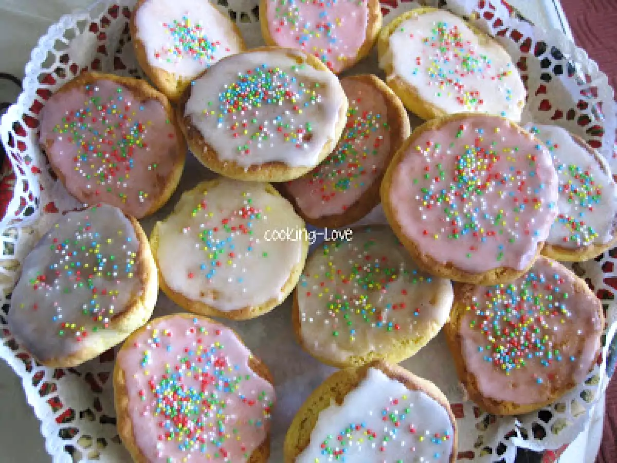 Amerikaner...o galletas para cumpleaños.