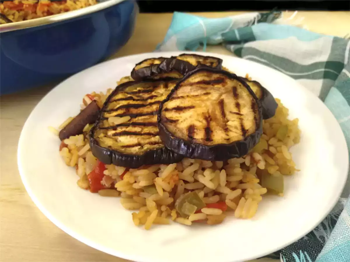 Arroz especiado con berenjenas melosas (una estupenda receta vegana) - foto 2