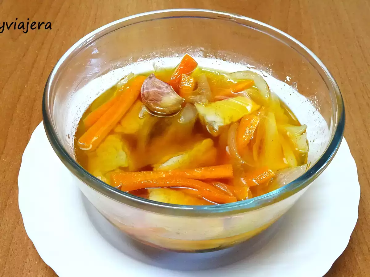 Atún en escabeche con verduritas - foto 2