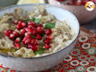 Baba ganoush o Mutabal la deliciosa crema de berenjena árabe