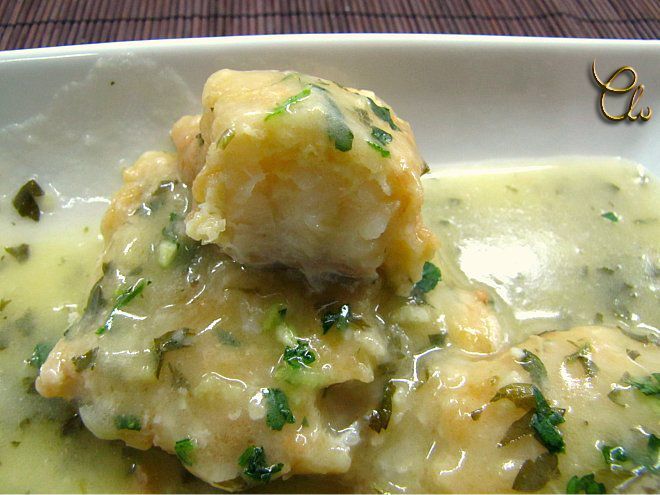 Bacalao skrei noruego en salsa guipuzcoana, Receta Petitchef