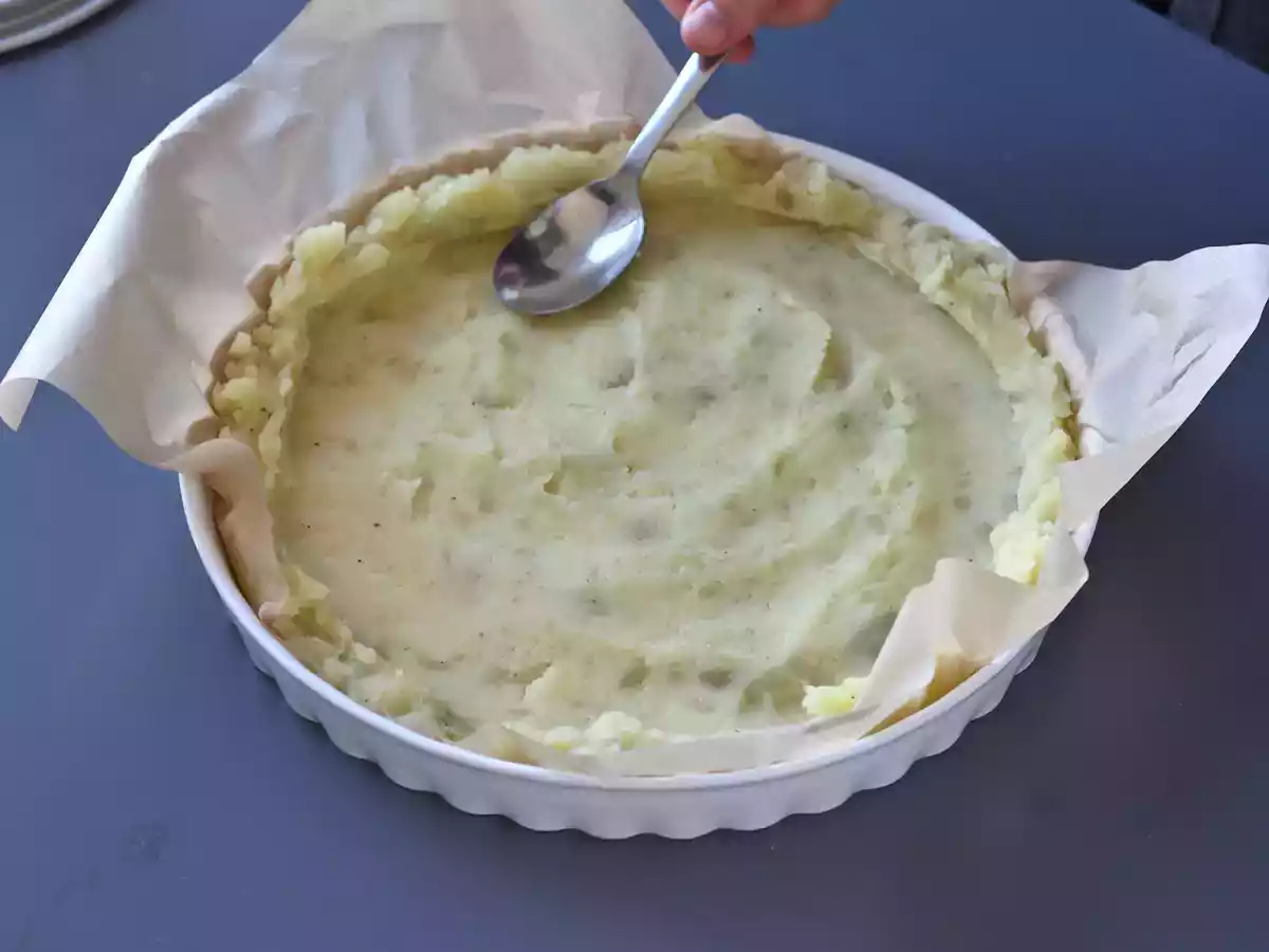 Base de patata para tartas saladas ¡una alternativa sana y sin gluten!