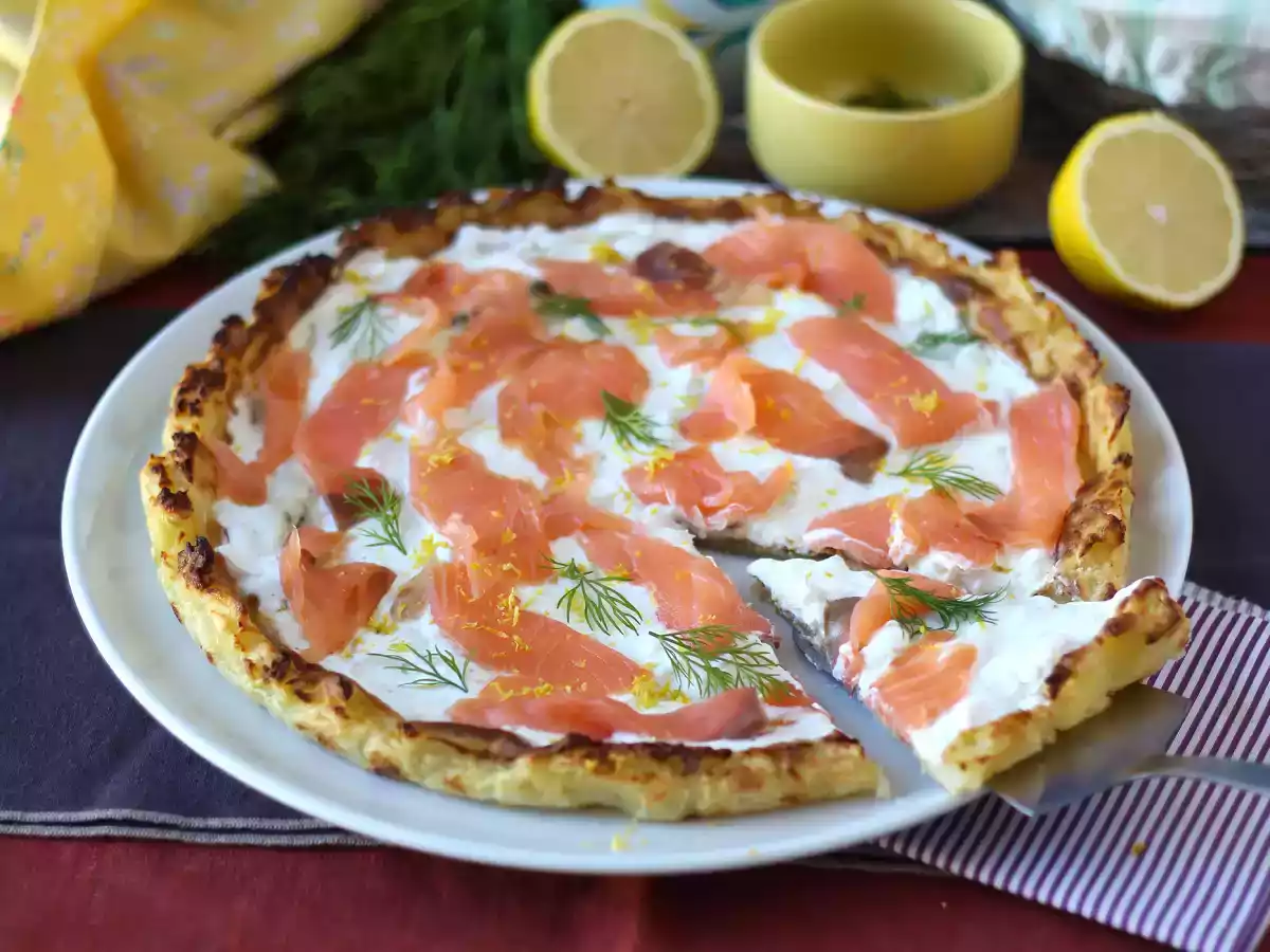 Base de patata para tartas saladas ¡una alternativa sana y sin gluten! - foto 3