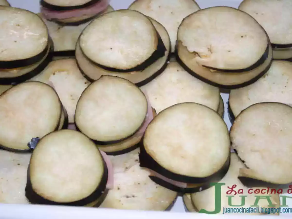 BERENJENAS RELLENAS Y REBOZADAS - foto 3