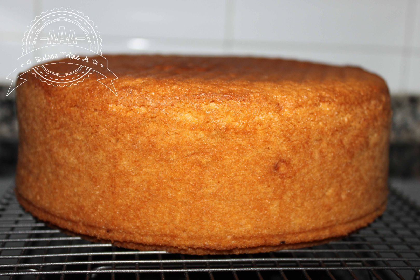 Bizcocho para tarta esponjoso, receta fácil y básica para rellenos y  decoración