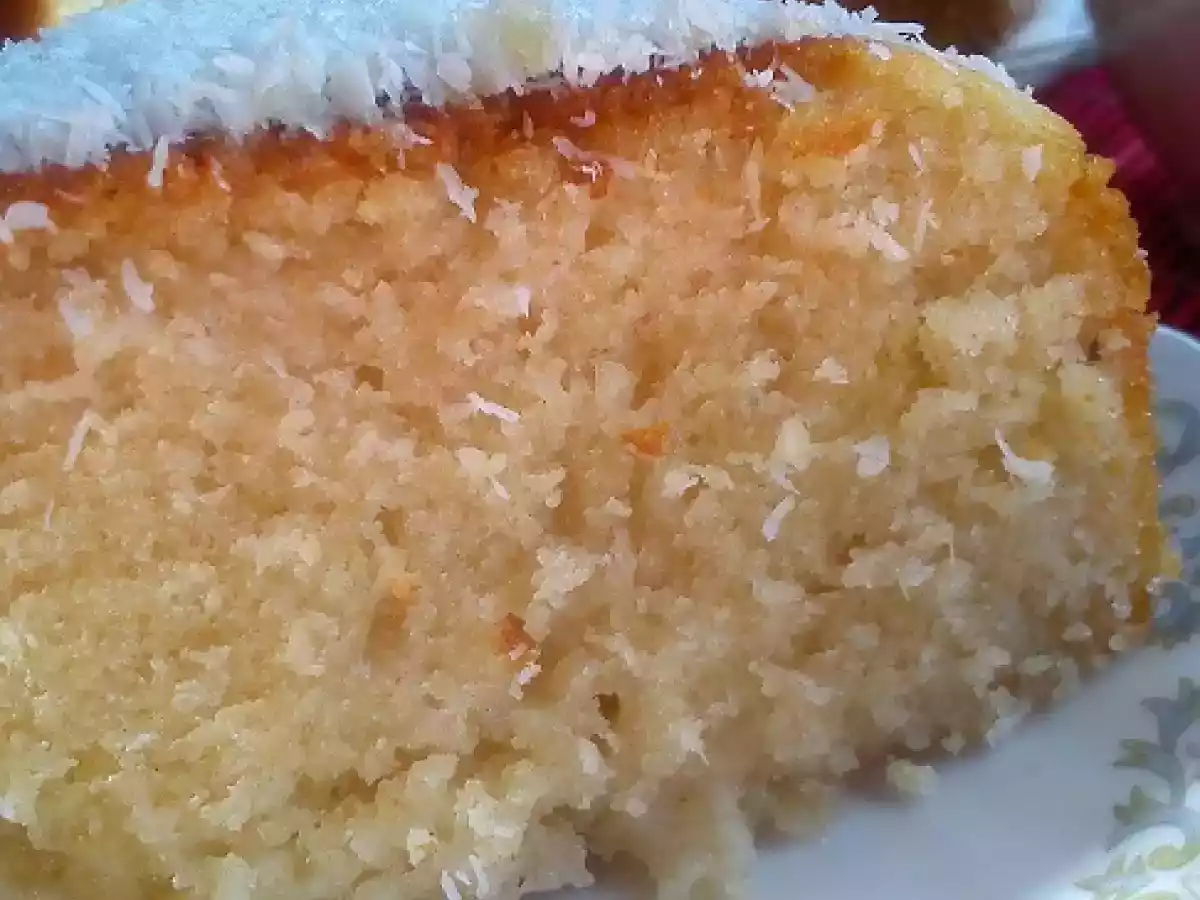 Bizcocho con leche de coco - foto 2