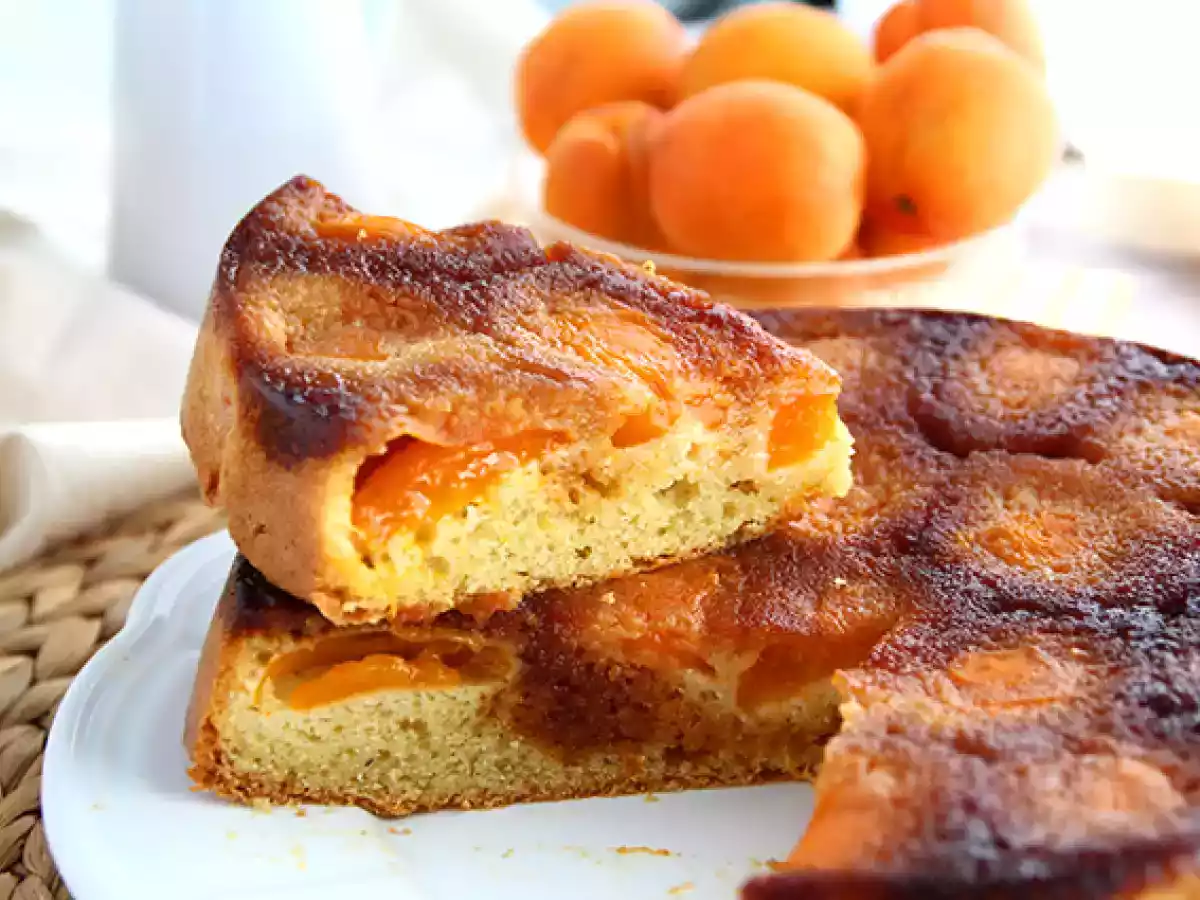 Bizcocho de albaricoque fácil y rápido - foto 2