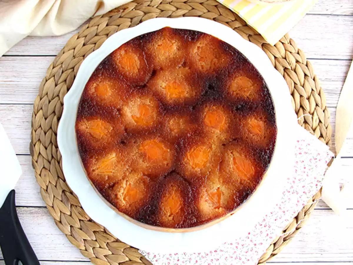 Bizcocho de albaricoque fácil y rápido - foto 3