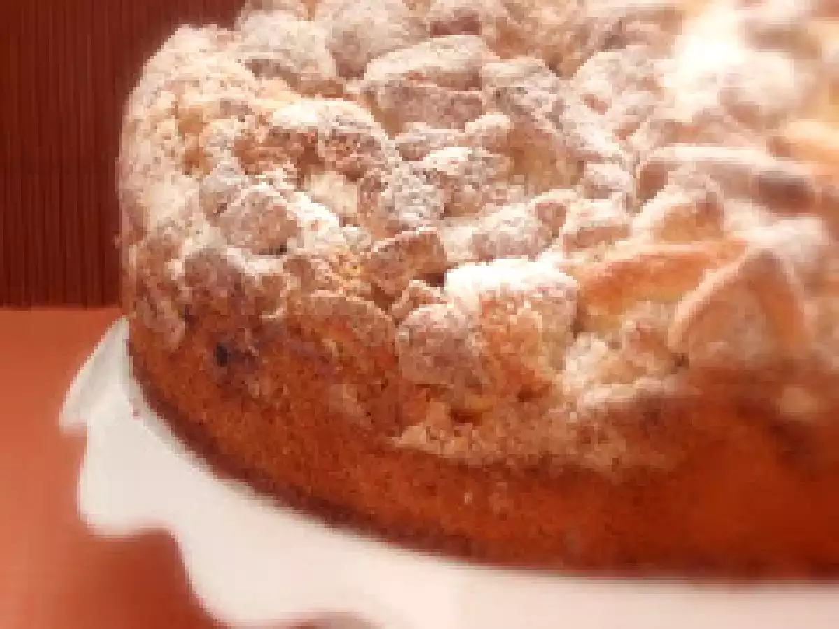 Bizcocho de manzanas, nata y canela - foto 2