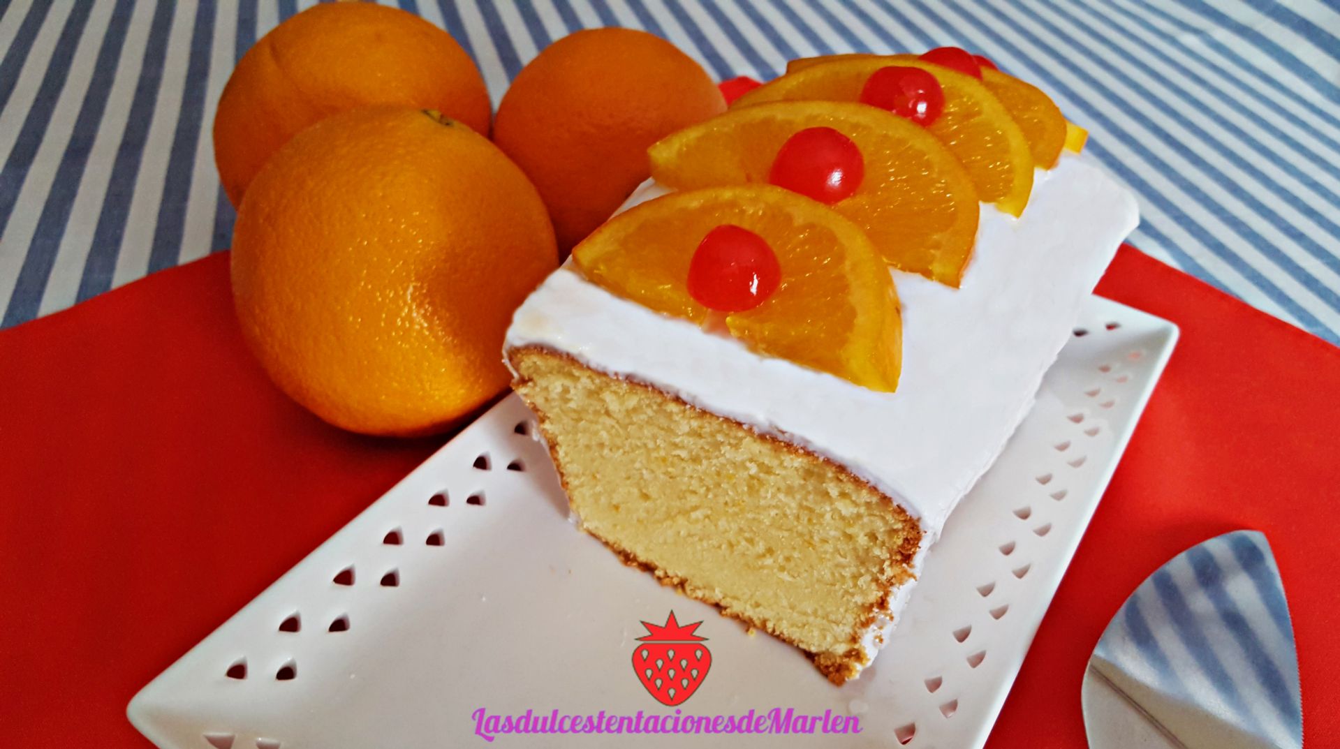 Bizcocho De Naranja Glaseado - Receta Petitchef