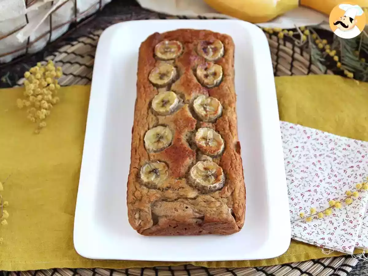 Bizcocho de plátano sin azúcar – Banana Bread