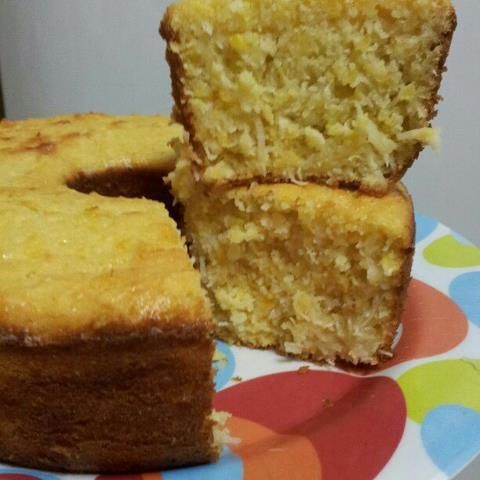 Bolo de milho com coco - Receta Petitchef