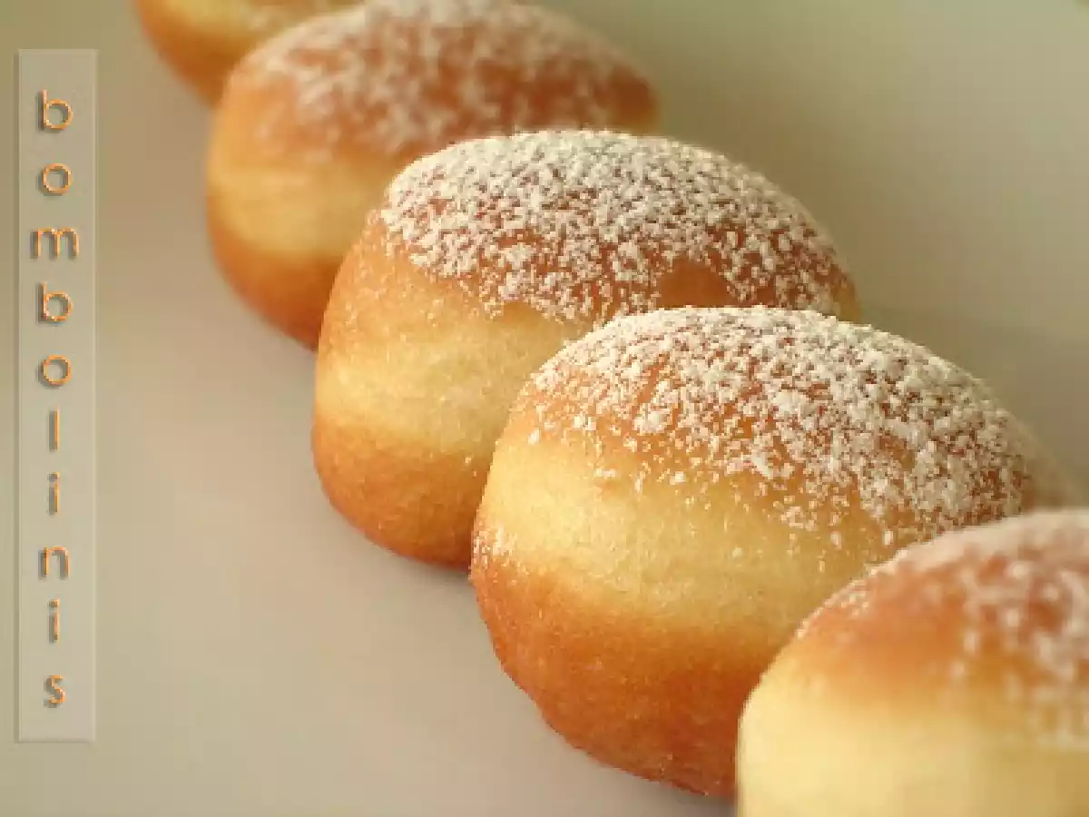 Bombolinis (bomboloni)