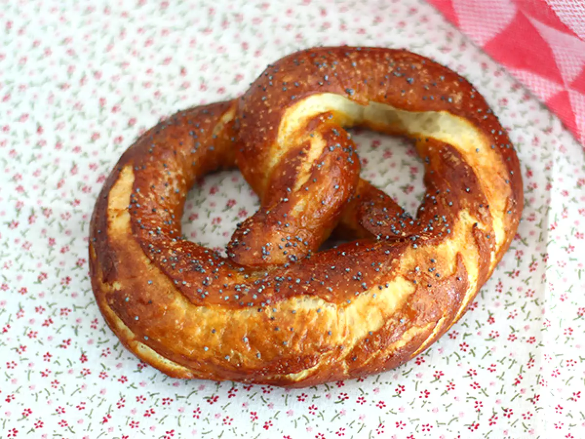 Bretzels, pretzels alemanes caseros - foto 2