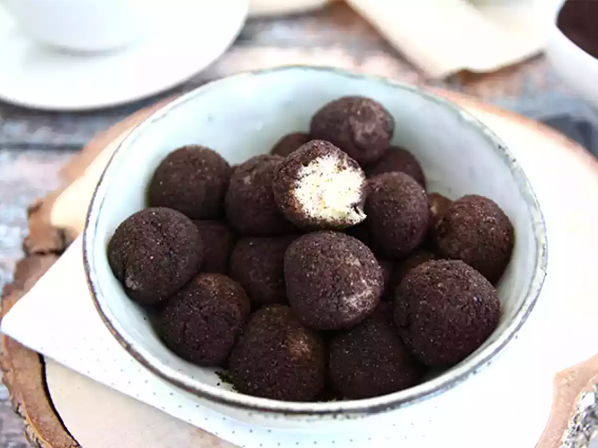 Brigadeiros de Oreo