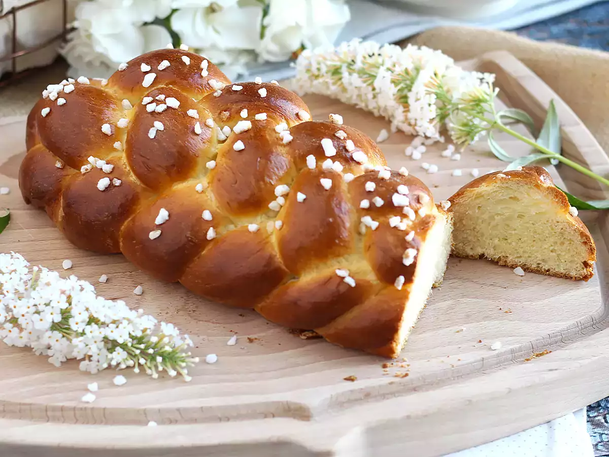 Brioche trenzado de 8 hebras - foto 3