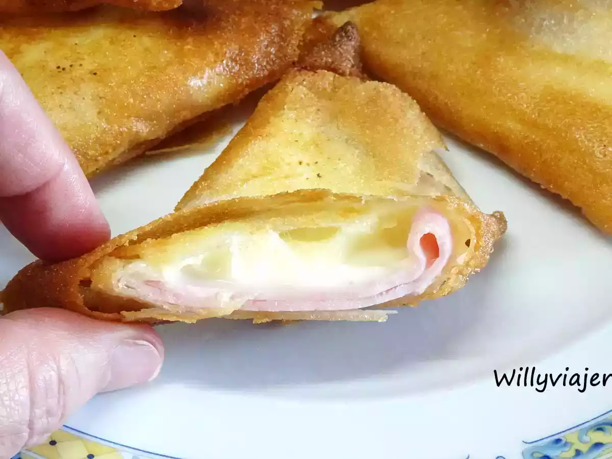 Briouats o samosas de york y queso - foto 3