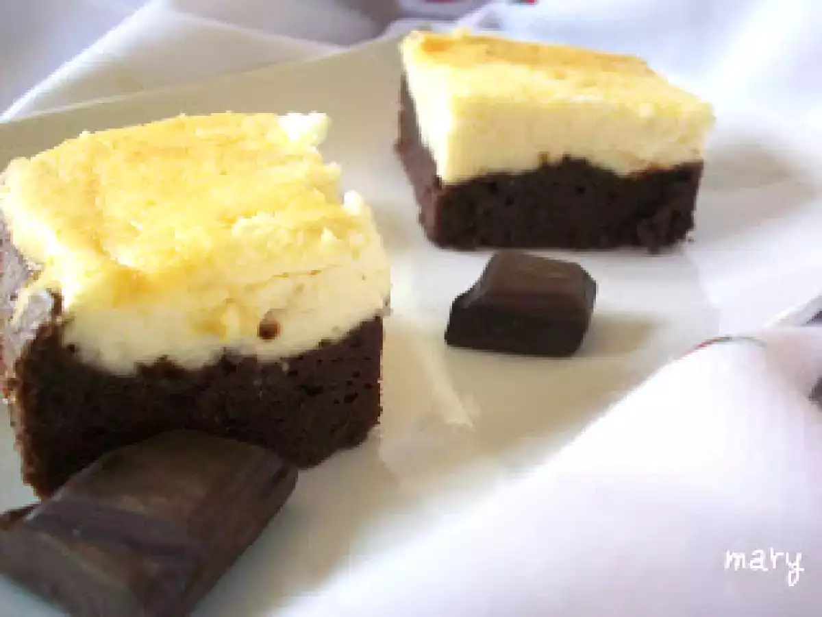 Brownie de chocolate y queso - foto 4
