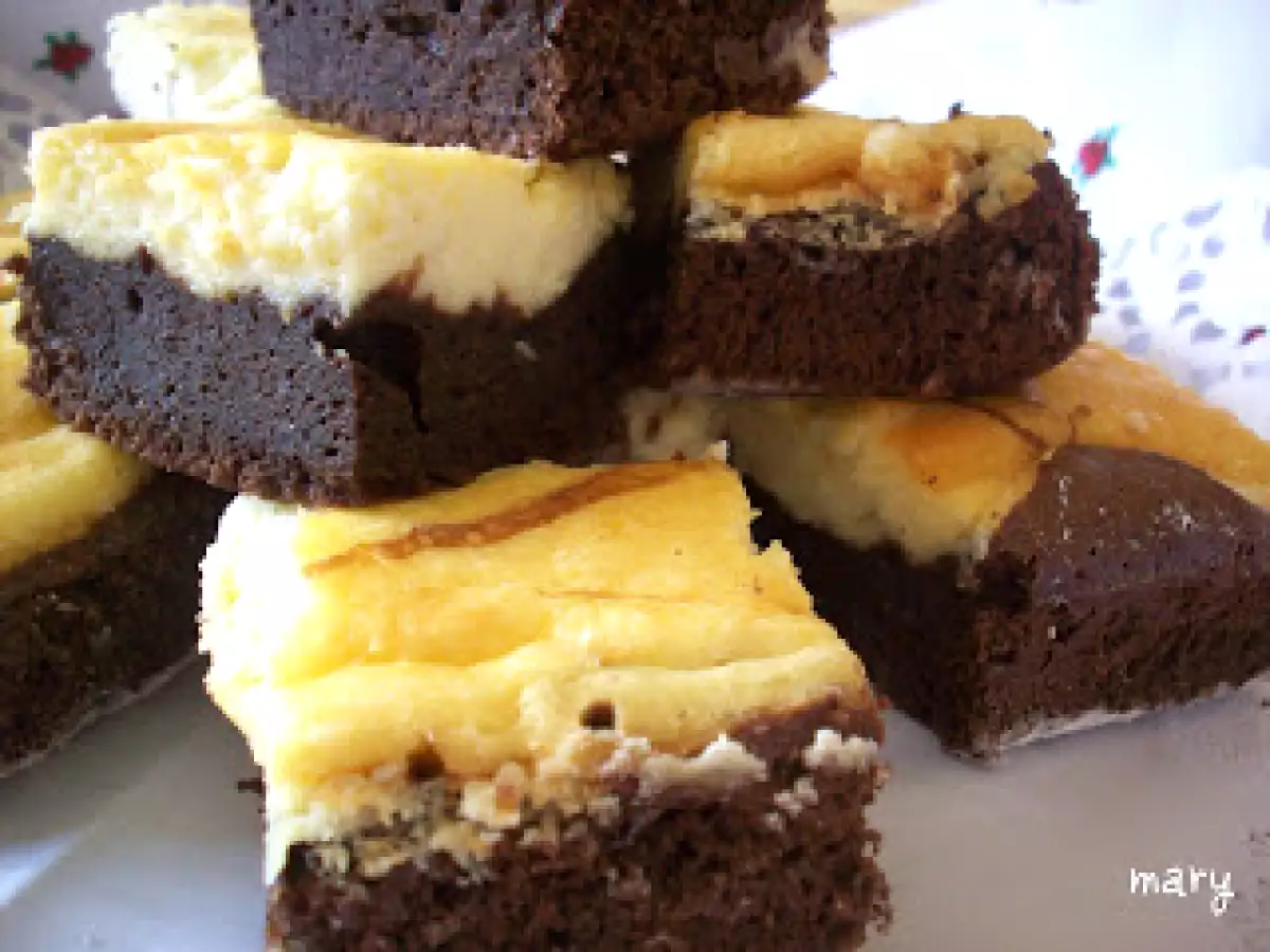Brownie de chocolate y queso - foto 6