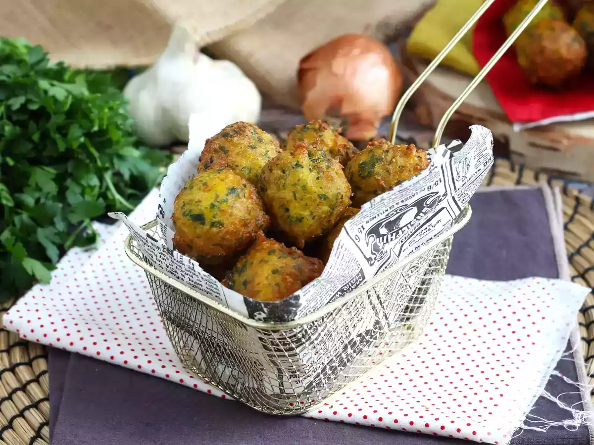 Buñuelos de bacalao muy fáciles