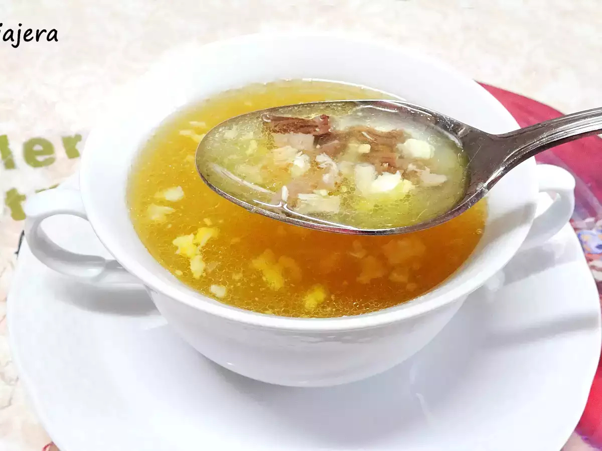 Caldo o consomé navideño - foto 2