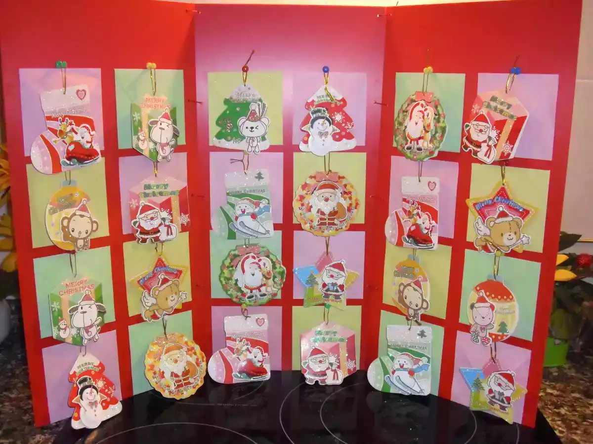 Calendario de adviento de chuches