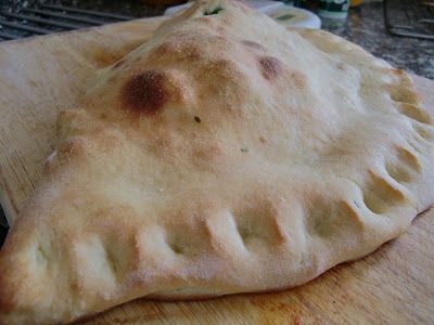 Calzone de espinacas y queso fresco - Receta Petitchef