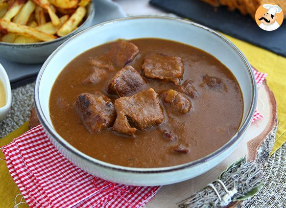 Carbonnade flamande (carne en salsa de cerveza) - Receta Petitchef