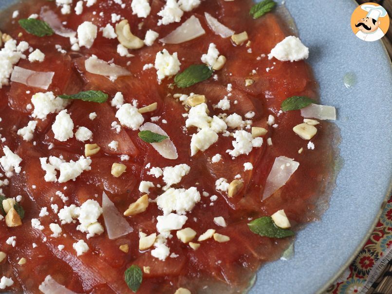 Carpaccio de Sandía: el entrante refrescante para el verano - foto 3