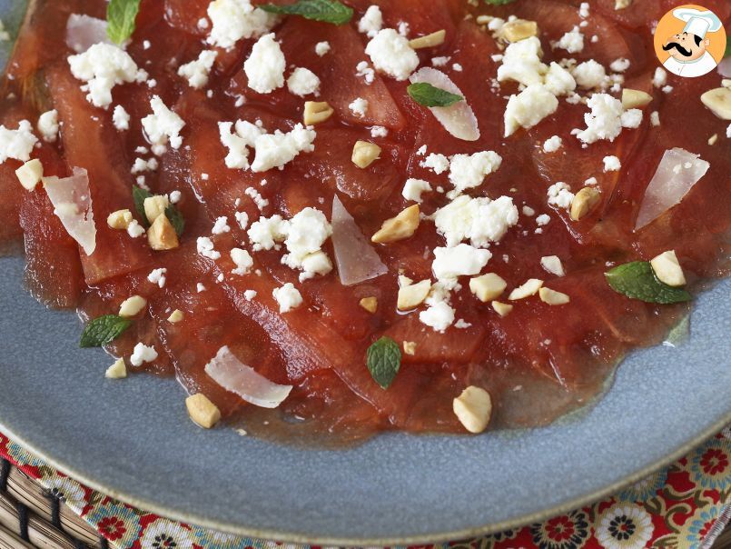 Carpaccio de Sandía: el entrante refrescante para el verano - foto 6