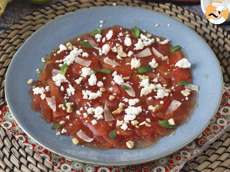 Carpaccio de Sandía: el entrante refrescante para el verano - foto 5