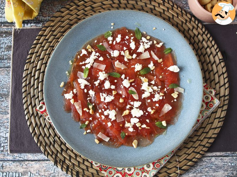 Carpaccio de Sandía: el entrante refrescante para el verano - foto 2