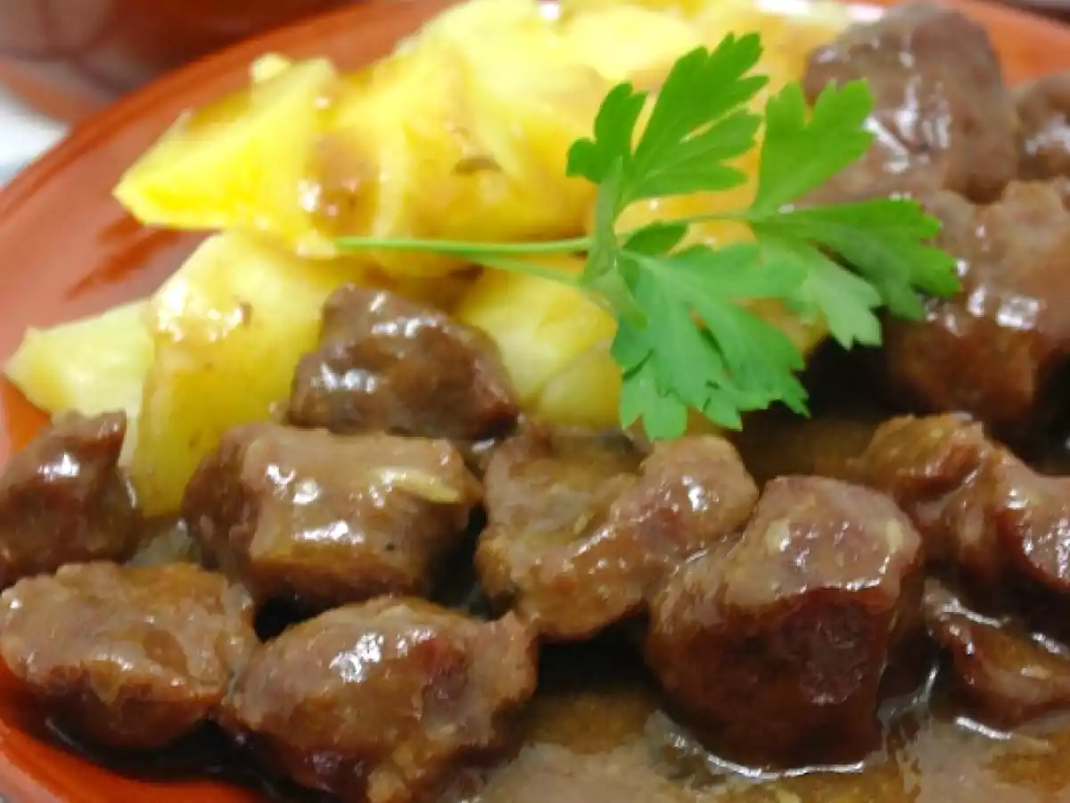 Carrilleras al Pedro Ximenez