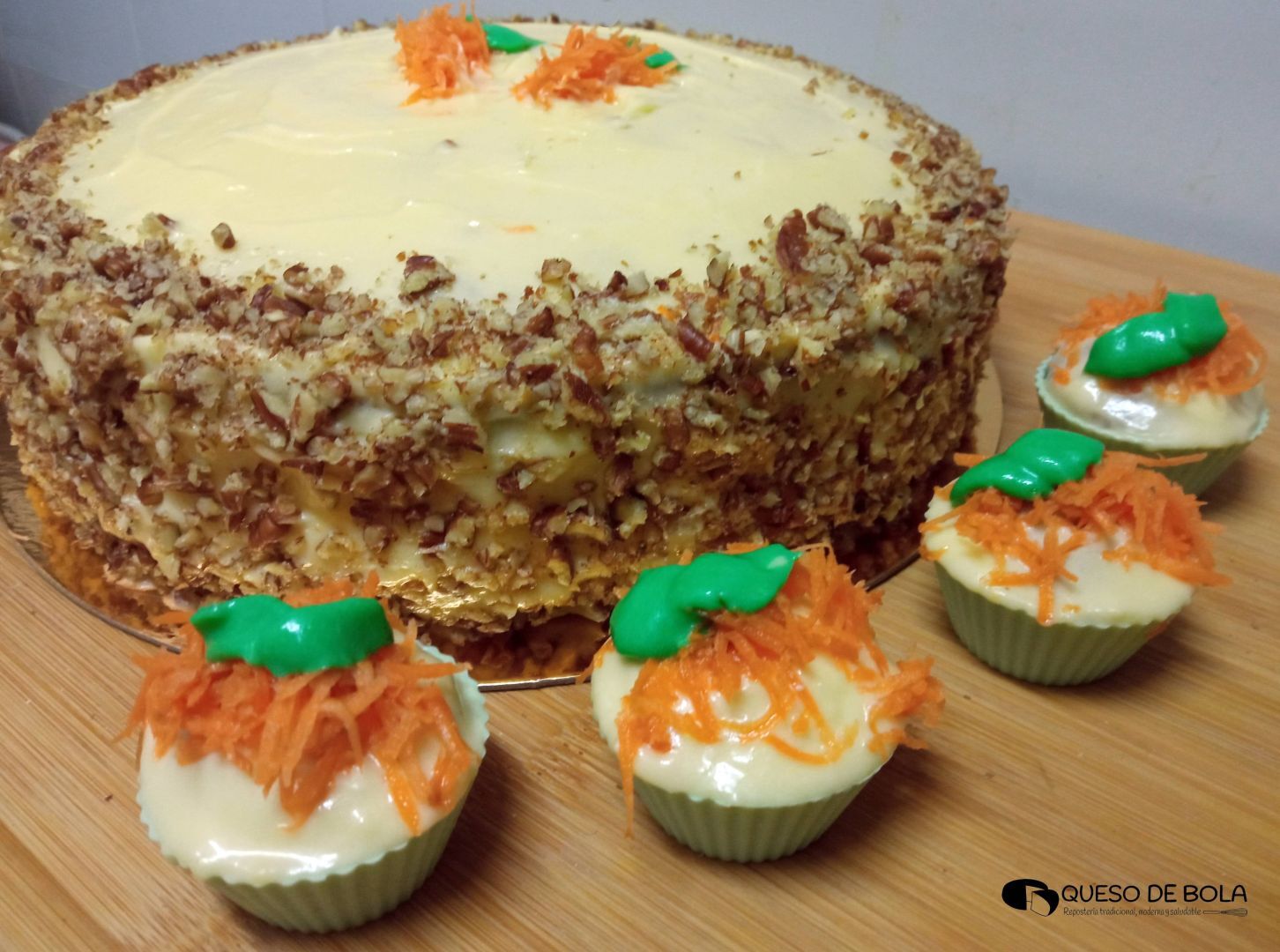 Carrot cake o tarta de zanahoria (receta original americana) - Receta  Petitchef