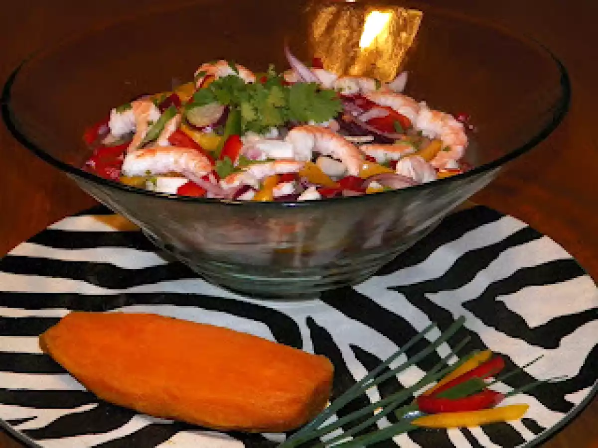 Ceviche de langostinos. - foto 2