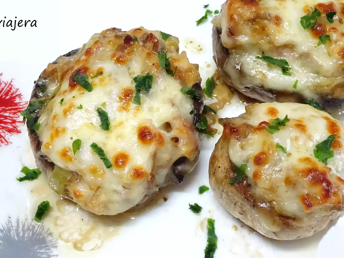 Champiñones rellenos con bacon - foto 2