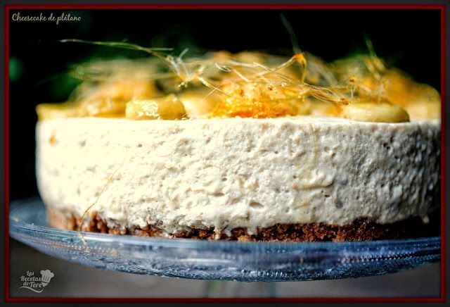 Cheesecake de plátano y caramelo - Receta Petitchef
