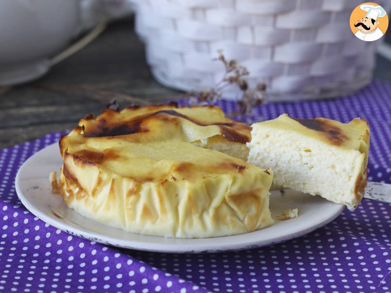 Cheesecake saludable en freidora de aire