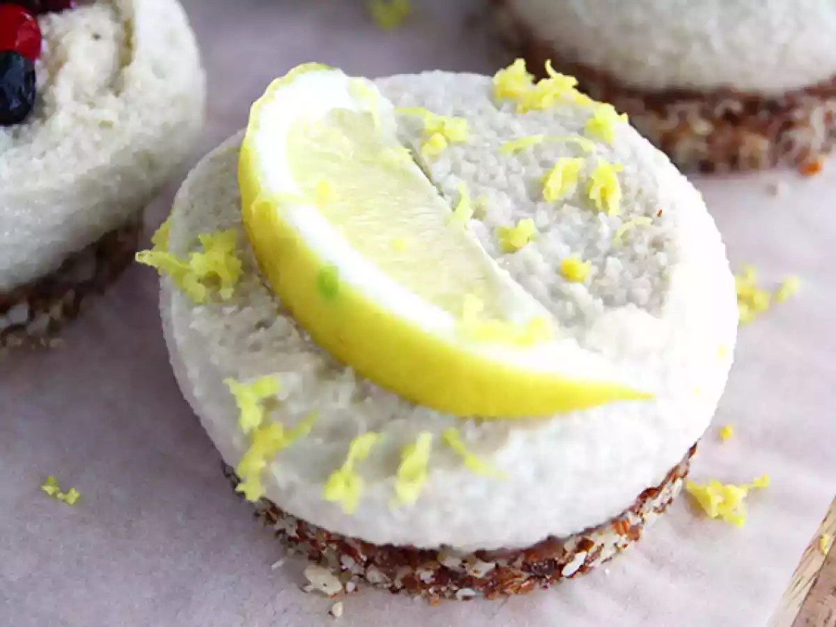 Cheesecakes veganos con anacardos - foto 3