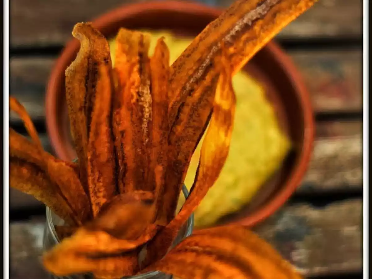 Chips de plátano macho (tostones) - foto 2