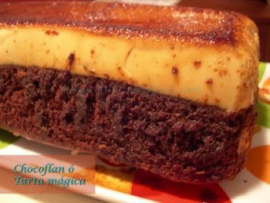 Chocoflan ó tarta mágica - Receta Petitchef