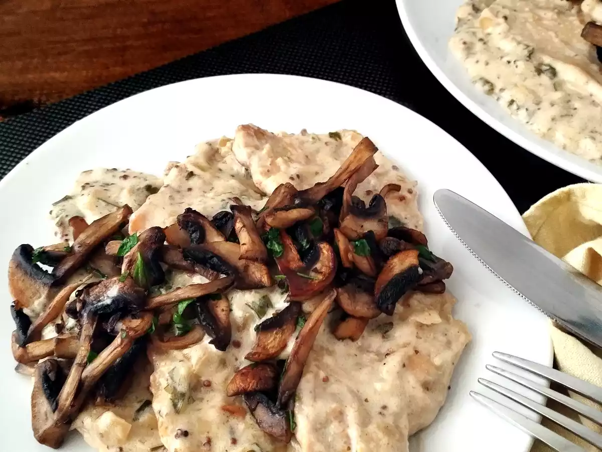 Cinta de lomo con crema de mostaza - foto 3