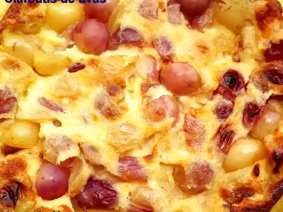 Clafoutis de uvas. - foto 2