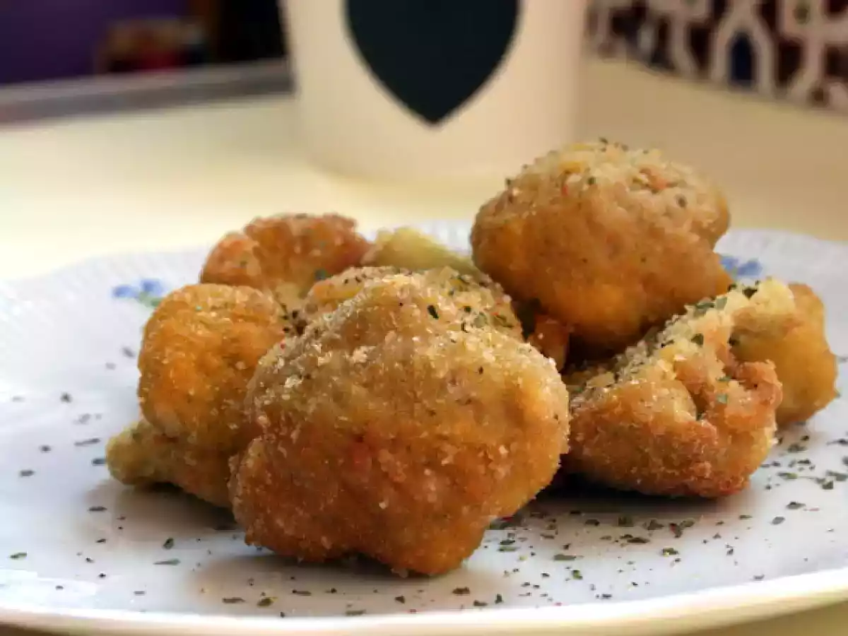 Coliflor al vapor rebozada - foto 2